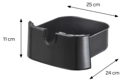 Inventum GF350HLDB - Airfryer - Hetelucht friteuse - 3,5 liter - 1500 watt - Zwart