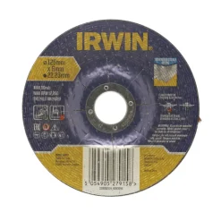 Irwin afbraamschijf Ø125 mm. Dikte 6 mm. Voor metaal.