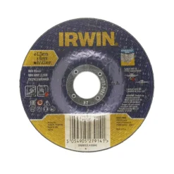 Irwin afbraamschijf Ø115 mm. Dikte 6 mm. Voor metaal.