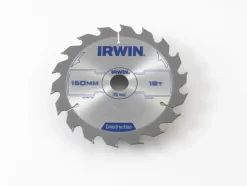 Irwin cirkelzaagblad Ø150 mm met asgat 20mm, vertanding 18T