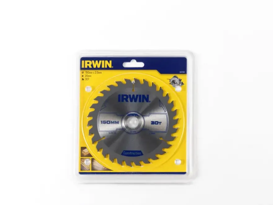 Irwin cirkelzaagblad Ø 150x16&20mm 30T