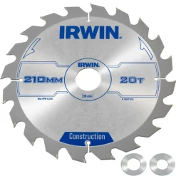 Irwin cirkelzaagblad 210x30,20&16 mm 20t