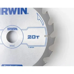 Irwin cirkelzaagblad 210x30,20&16 mm 20t
