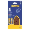 Irwin 10-delige set schuurpapier t.b.v. Bosch Primo en Black+Decker Mouse K80/120/180/240
