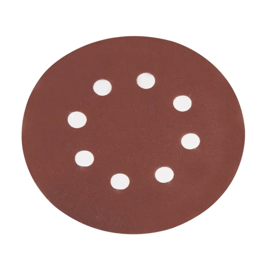 Irwin 10-delige set schuurpapier (125mm) t.b.v. excentrische schuurmachine K60/80/120/180