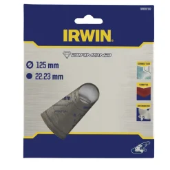 Irwin diamantschijf voor haakse slijper Ø125 mm. Voor kermamiek.