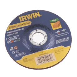 Irwin haakse slijper doorslijpschijven voor steen - 6 stuks - Ø125 x 3 mm