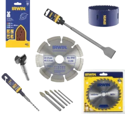 Irwin komscharnierfrees voor frezen in hout Ø35 mm.