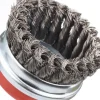 Irwin komstaaldraadborstel 100 mm voor haakse slijper
