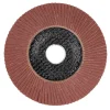 Irwin lamellenschuurschijf voor haakse slijper Ø 125 mm korrelgrootte K120.
