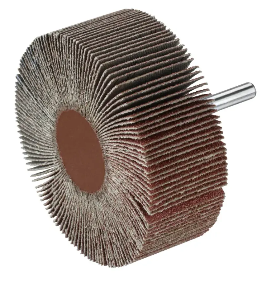 Irwin lamellenschuurwiel voor (accu)boormachine. Ø80 mm. Lengte 30 mm. Korrel 80.