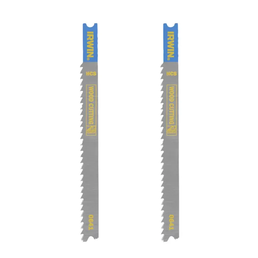 Irwin Pro decoupeerzaagblad U-aansluiting voor laminaat / spaanplaat - 2 stuks