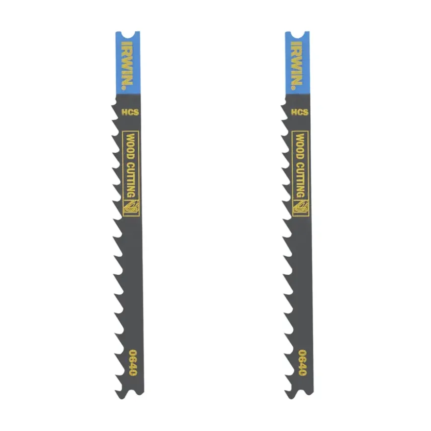 Irwin Pro decoupeerzaagblad grof U-aansluiting voor hout - 2 stuks