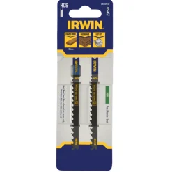 Irwin Pro decoupeerzaagblad grof U-aansluiting voor hout - 2 stuks