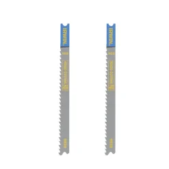 Irwin Pro decoupeerzaagblad fijn U-aansluiting voor hout - 2 stuks