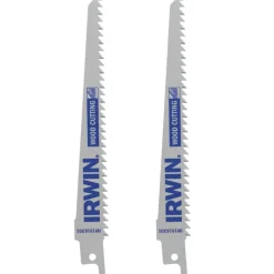 Irwin reciprozaagblad voor hout / PVC - 2 stuks - 152 mm
