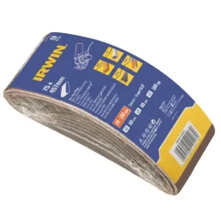 Irwin schuurband 75 x 457 mm K60/K80/K100 voor B+D KA86/88, 9 stuks