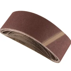Irwin schuurband 75 x 533 mm K60/K80/K100 voor Bosch, Gamma, Festool, 9 stuks