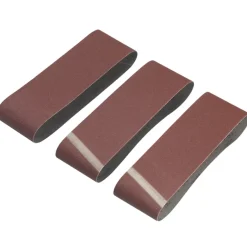 Irwin schuurband 75 x 533 mm K80 voor bandschuurmachines van bijv. Bosch en LUX, 3 stuks