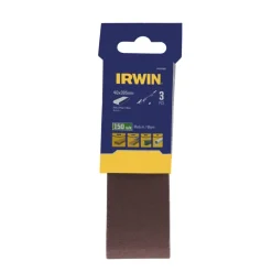 Irwin schuurband 40 x 305 mm K150 voor Bosch PVS280/302, 3 stuks