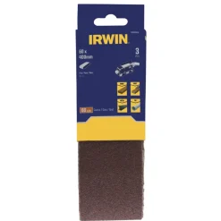 Irwin schuurband 60 x 400 mm K60 voor Bosch PBS60, 3 stuks