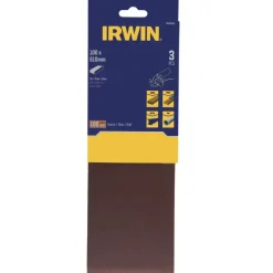 Irwin schuurband 100 x 610 mm K100 voor Makita, 3 stuks