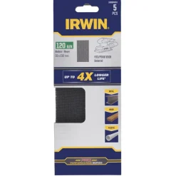 Irwin schuurgaas 230 x 93 mm K120 5 stuks.