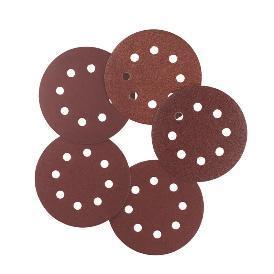 Irwin schuurschijf rond Ø115 mm zelfhechtend K60/K80/K120/K180, 25 stuks