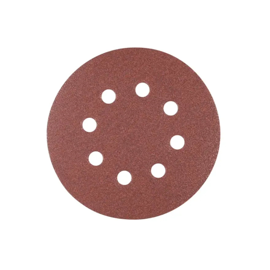 Irwin schuurschijf rond Ø125 mm zelfhechtend K60/K80/K120/K180, 25 stuks