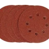 Irwin schuurschijf rond Ø125 mm zelfhechtend K60, 5 stuks