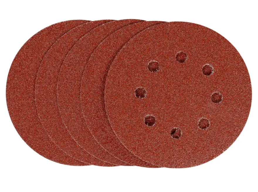 Irwin schuurschijf rond Ø125 mm zelfhechtend K60, 5 stuks