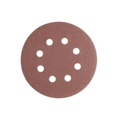 Irwin schuurschijf rond Ø125 mm zelfhechtend K80, 5 stuks