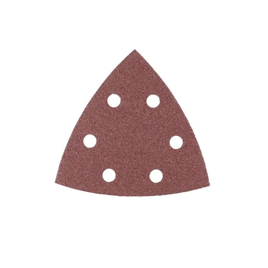 Irwin schuurvel driekhoek 95 x 95 mm zelfhechtend K60, 5 stuks