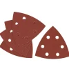 Irwin schuurvel driekhoek 95 x 95 mm zelfhechtend K180, 5 stuks