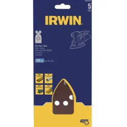 Irwin schuurvel voor B+D Multischuurmachine zelfklevend K240, 5 stuks