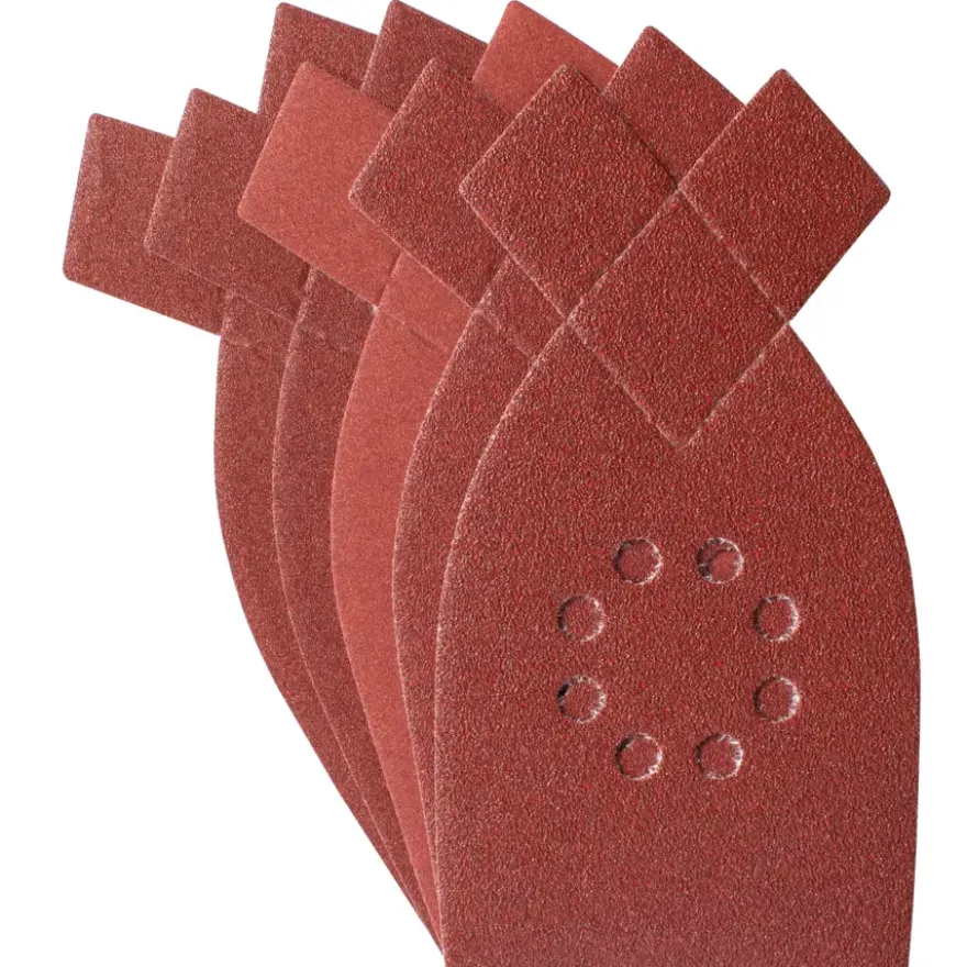Irwin schuurvel voor B+D Multischuurmachine zelfklevend K60/K80/K120/K180, 5 stuks