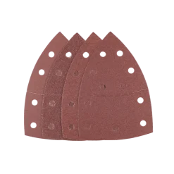 Irwin schuurvel voor multischuurmachines Bosch PSM, Skil, Lux, Metabo, zelfklevend K40/K80/K120/K180, 20 stuks