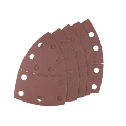 Irwin schuurvel voor multischuurmachines Bosch PSM, Skil, Lux, Metabo, zelfklevend K120, 5 stuks