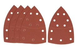 Irwin schuurvel voor multischuurmachines Bosch PSM, Skil, Lux, Metabo, zelfklevend K180, 5 stuks