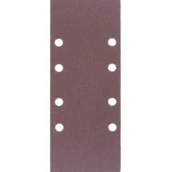 Irwin schuurvel 230 x 93 mm K40/K60/K100/K150/K220 voor klembevestiging, met perforatie voor Bosch, Skil, Gamma, Makita, Metabo, 5 stuks.