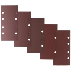 Irwin schuurvel 190 x 93 mm K80/K120/K240 zelfhechtend, met perforatie voor Bosch, Skil, Gamma, Makita, Metabo, 10 stuks.
