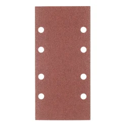 Irwin schuurvel 190 x 93 mm K80/K120/K240 zelfhechtend, met perforatie voor Bosch, Skil, Gamma, Makita, Metabo, 5 stuks.