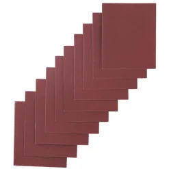 Irwin schuurvel 140 x 115 mm K150 voor klembevestiging, zonder perforatie, 10 stuks.