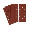 Irwin schuurvel 230 x 93 mm K60 voor klembevestiging, met perforatie voor B+D, 5 stuks.