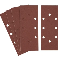 Irwin schuurvel 230 x 93 mm K150 voor klembevestiging, met perforatie voor B+D, 5 stuks.