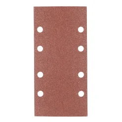 Irwin schuurvel 190 x 93 mm K80 zelfhechtend, met perforatie voor Bosch, Skil, Gamma, Makita, Metabo, 5 stuks.