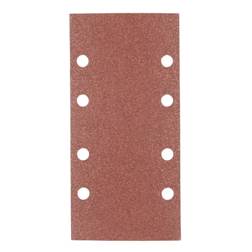 Irwin schuurvel 190 x 93 mm K80 zelfhechtend, met perforatie voor Bosch, Skil, Gamma, Makita, Metabo, 5 stuks.