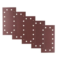 Irwin schuurvel 230 x 115 mm K60 zelfhechtend, met perforatie, 5 stuks.