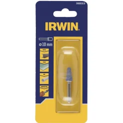 Irwin slijpsteen kegelvormig Ø10 mm met as Ø6 mm.