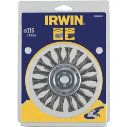 Irwin staaldraadband 115 mm voor haakse slijper
